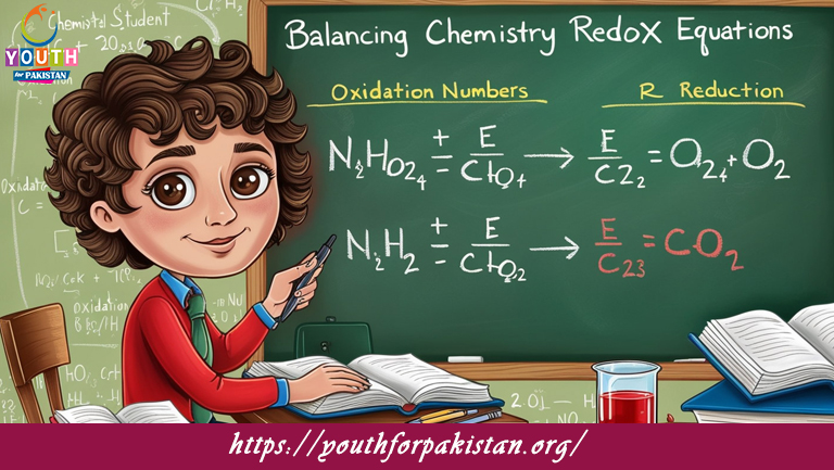 Balancing Redox Equations By Oxidation Number Change Method MDCAT Quiz