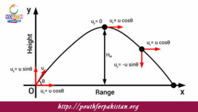 Characteristics Of Projectile Motion MDCAT Quiz