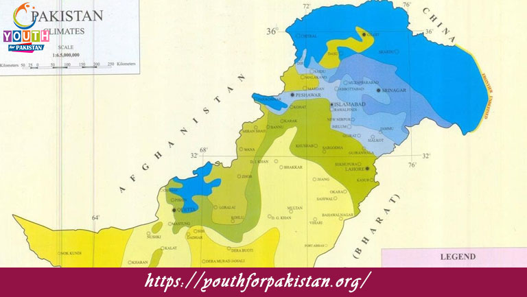 Climate Zones in Pakistan MCQs