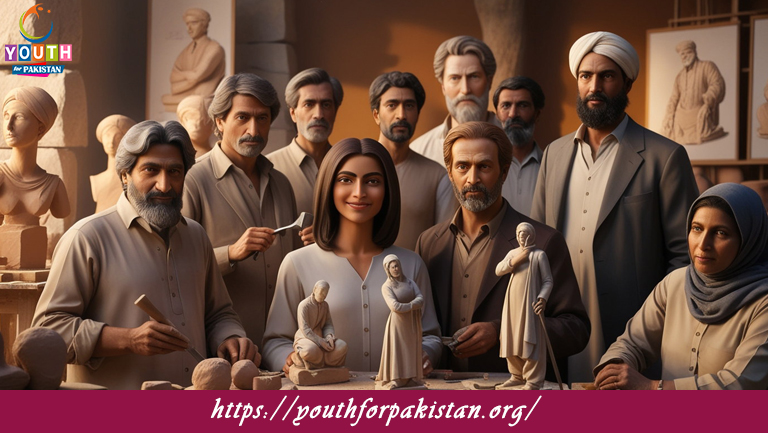 Famous Pakistani Sculptors MCQs