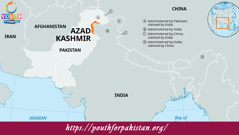 Geography of Azad Jammu and Kashmir MCQs