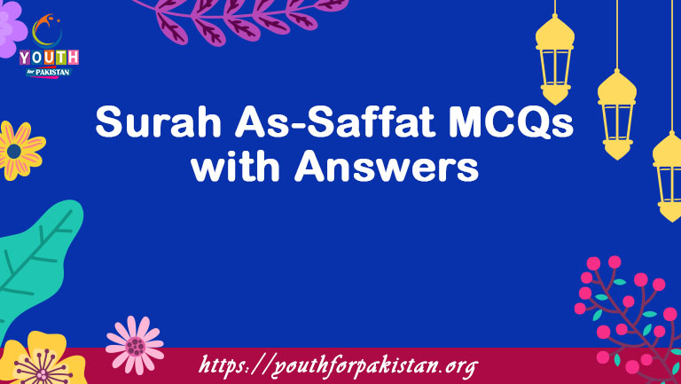 Surah As-Saffat MCQs