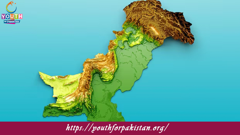 Topography of Pakistan MCQs