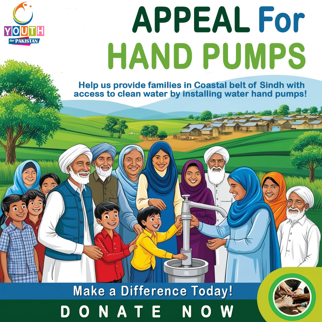 Hand Pump Appeal Popup