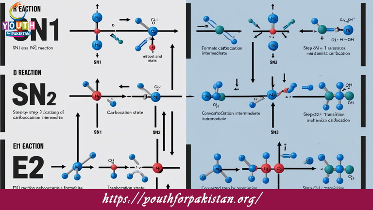 Sn1, Sn2, E1 And E2 Reaction MDCAT MCQs